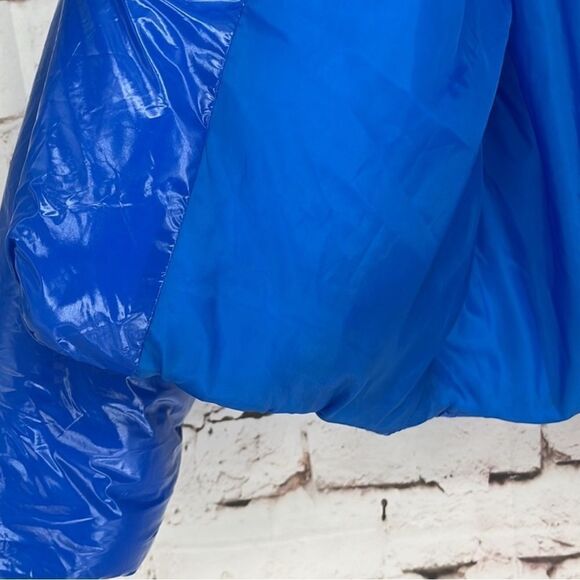 NWT Club Paradise Unisex Paxton Puffer Jacket No Front Closure - Blue- Size 2XL - Picture 7 of 11